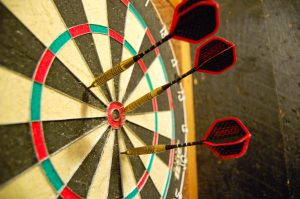 Horsehair Dartboard Guide - 3 Darts To Play